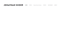 Tablet Screenshot of jonathanshoer.com
